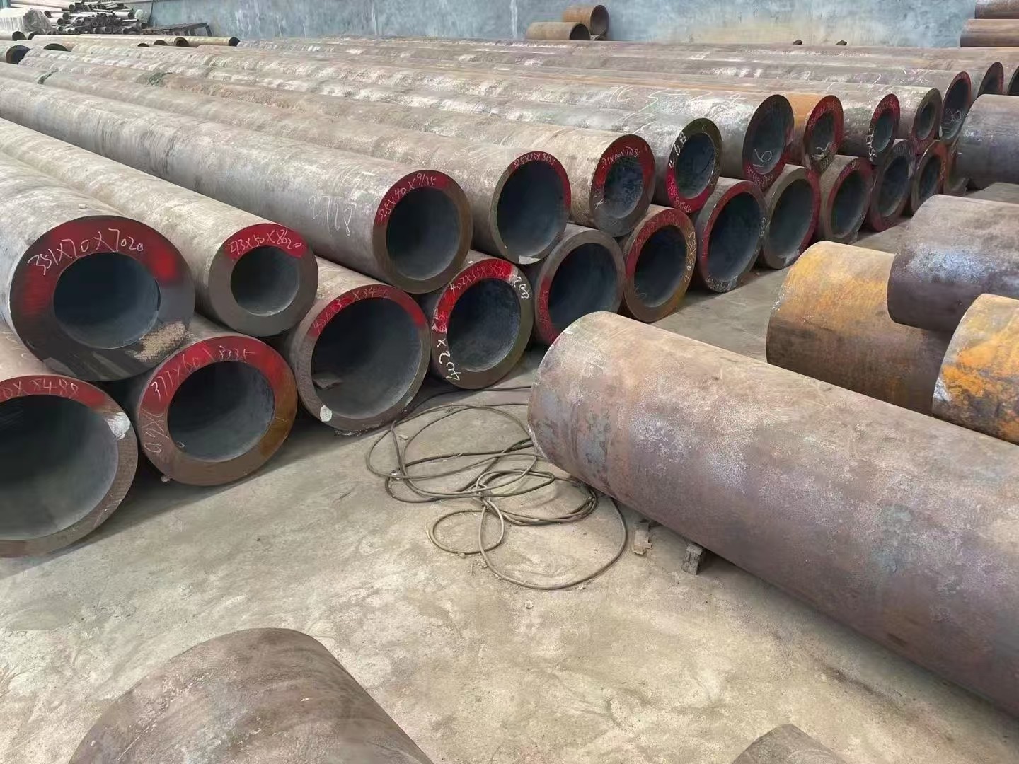 南通市无缝钢管切割定尺切割加工薄壁无缝钢管 - 价格